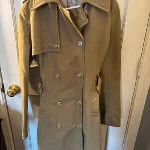 Vintage 90s/Y2K Express Design Studio Trench Coat – Minimalist Chic
